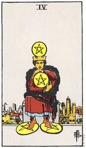 four of pentacles